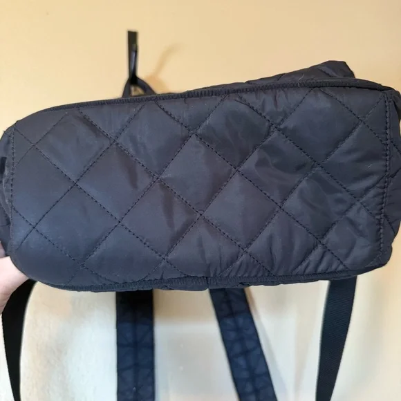 Kate Spade New York Womens Quilted Nylon Black Backpack - Picture 6 of 13